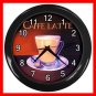 Caffe Latte Coffee Beverage Decor Wall Clock-Black 045