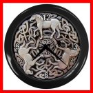 Celtic Knot Horses Decor Wall Clock-Black 048