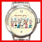 Thank You Teacher School Round Italian Charm Wrist Watch 649