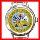 USA Department Of The Army Round Italian Charm Wrist Watch 655