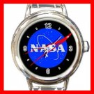 NASA Space Science Round Italian Charm Wrist Watch 663