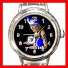 Zeta Phi Beta Round Italian Charm Wrist Watch 678