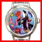 Mermaid Whale Fantasy Round Italian Charm Wrist Watch 679