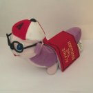 Vintage ALPHIE the BOOK WORM 8" Plush Stuffed animal by Imperial Toys Vintage ALPHIE the BOOK WORM 8" Plush Stuffed animal by Imperial Toys