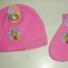 Girls Lil' BRATZ Matching Winter Hat & Mittens Set Sz 4-6X Pink NEW Lot Girls Lil' BRATZ Matching Winter Hat & Mittens Set Sz 4-6X Pink NEW Lot