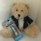 Galerie REESE's BEAR Plush BIKER 50's "Leather" Jacket & Hershey's Kiss Lip Balm