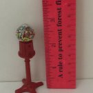Vintage Doll house Miniature Glass Cast Metal Old-Fashioned Bubble Gum Machine Vintage Doll house Miniature Glass Cast Metal Old-Fashioned Bubble Gum Machine