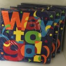 Graduation Celebration Luncheon Napkins - Way to Go! Lot of 4 Packages Graduation Celebration Luncheon Napkins - Way to Go! Lot of 4 Packages