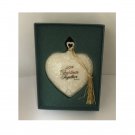 FREE SHIPPING Lenox Heart Shaped 50th Christmas Together Ornament