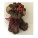 The Boyd's Collection Archive Series #1364 Jointed Teddy Bear wearing a Flower Hat FREE SHIPPING The Boyd's Collection Archive Series #1364 Jointed Teddy Bear wearing a Flower Hat FREE SHIPPING