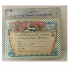 FREE SHIPPING Vintage NOAH's ARK American Greetings Baby Shower Invitations & Envelopes FREE SHIPPING Vintage NOAH's ARK American Greetings Baby Shower Invitations & Envelopes