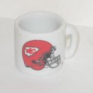 Miniature NFL Football Kansas City CHIEFS Mini Ceramic Mug FREE SHIPPING Miniature NFL Football Kansas City CHIEFS Mini Ceramic Mug FREE SHIPPING