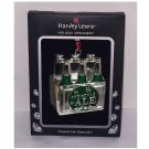 Harvey Lewis Christmas Ale Six Pack Holiday Swarovski Ornament