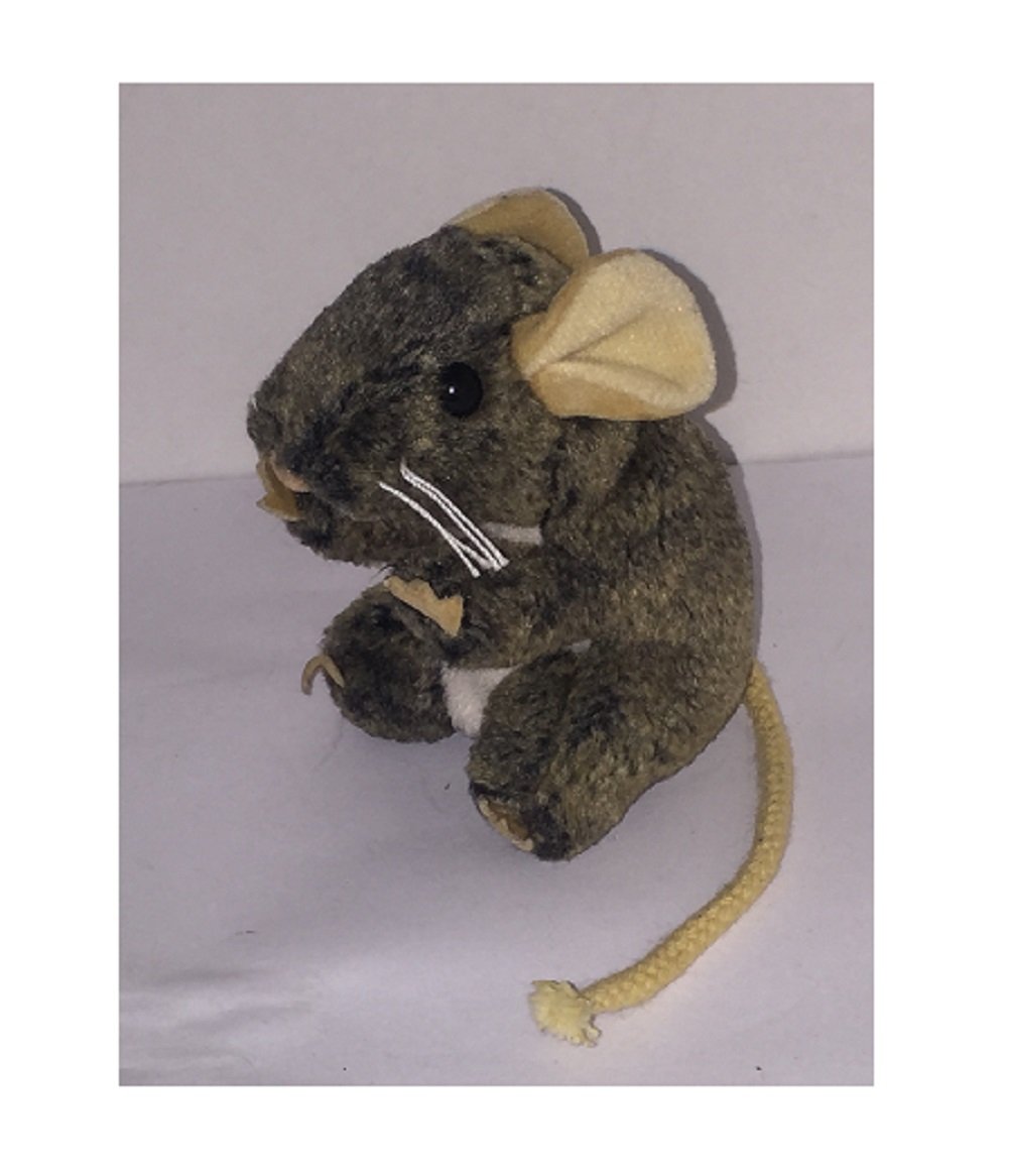 brown mouse stuffed animal