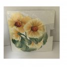 Wild Roses Yellow Flower Wallpaper Cutouts by Donna Dewberry Sticker Decals