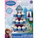 Party Cupcake Stand Anna Elsa & Olaf - Frozen  Holds 24 NIP