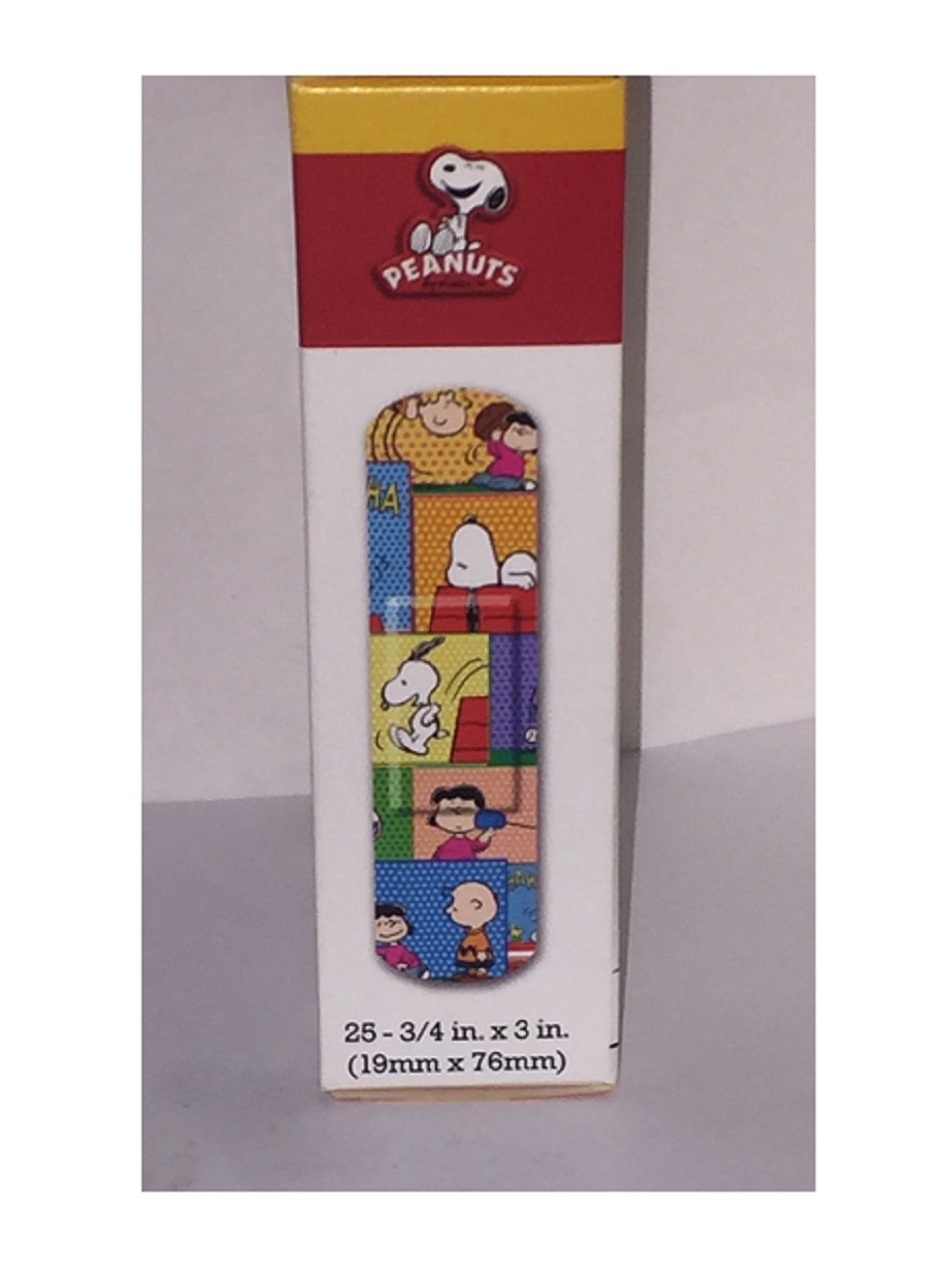 2 Boxes of Peanuts Latex Free Bandaids Bandages Charlie Brown Snoopy Lucy 2 Boxes of Peanuts Latex Free Bandaids Bandages Charlie Brown Snoopy Lucy