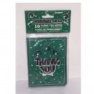 Green Graduation Party Thank You Note Cards & Envelopes (Blank Inside / 10 count) FREE SHIPPING Green Graduation Party Thank You Note Cards & Envelopes (Blank Inside / 10 count) FREE SHIPPING