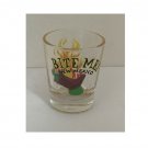 Chili Pepper Bite Me Novelty Shot Glass - New Mexico (small chili pepper inside glass) Chili Pepper Bite Me Novelty Shot Glass - New Mexico (small chili pepper inside glass)