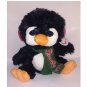 PEPSI Cola Big Eyed Penguin Holiday 8" Stuffed Animal Plush Wearing Earmuffs & Scarf FREE SHIPPING!