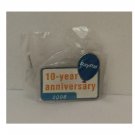 Vintage Paypal 2008 10 Year Anniversary Lapel / Hat Pin or Tie Tack MIP
