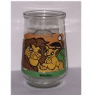 Retired Welch's Jelly Jar Glass Lion King Simba's Pride II Circle of Life 4"