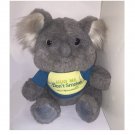 Vintage 1985 American Lung Ass. Kristy KOALA 12" Plush Hug Me I Don't Smoke by Mattel Emotions Vintage 1985 American Lung Ass. Kristy KOALA 12" Plush Hug Me I Don't Smoke by Mattel Emotions