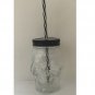 Skull Drinking Glass Jar Mug Tumbler Cup with Cover and Straw