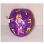 2010 Chuck E Cheese Vinyl Soft Ball - Helen Henny with Peace Symbols