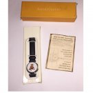 Anne Geddes Baby Bumble Bee Watch Black Leather Band NIB 2003 (NEW Battery) Anne Geddes Baby Bumble Bee Watch Black Leather Band NIB 2003 (NEW Battery)