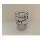 Arizona Shot Glass - Blue & Gold Cactus