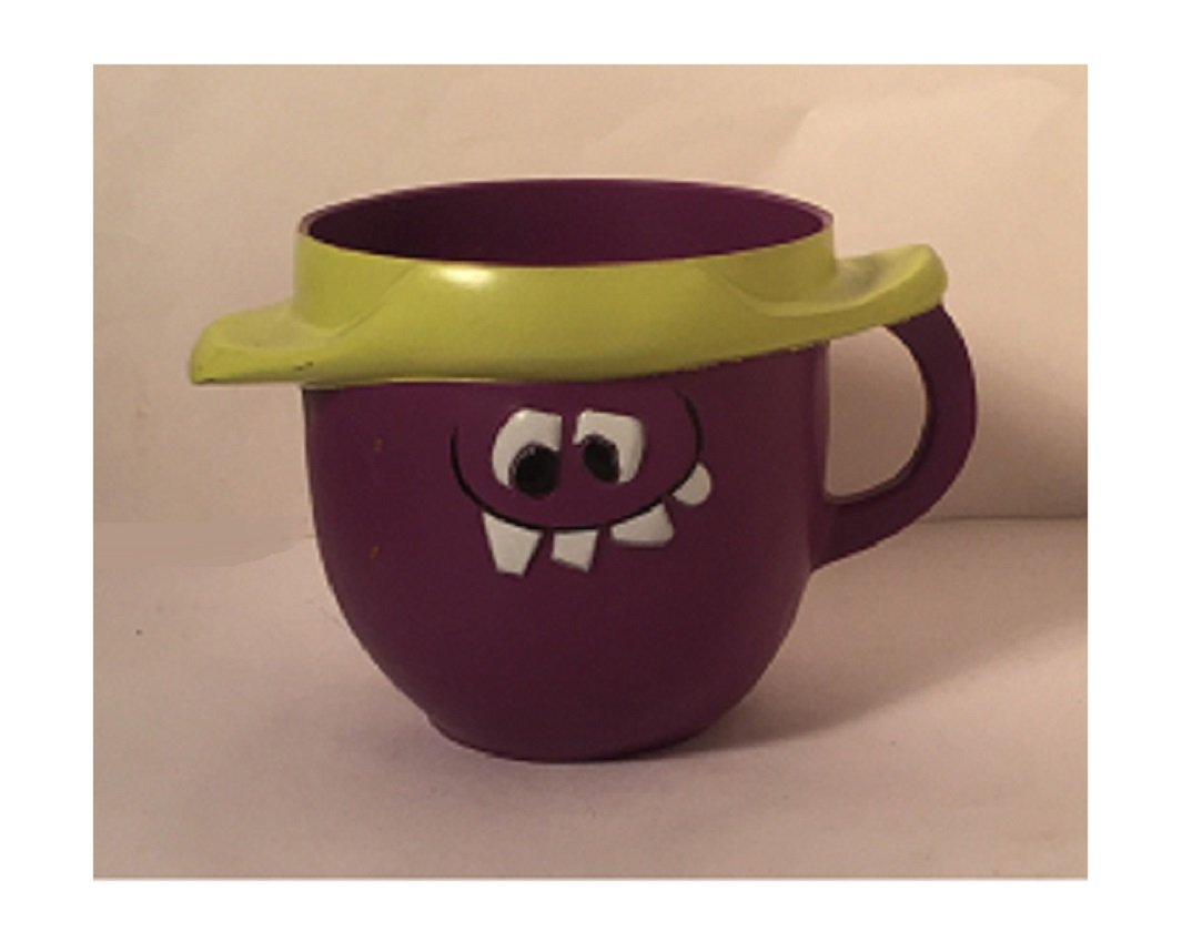 Vintage 1969 Goofy Grape KoolAid Plastic Funny Face Cup Pillsbury