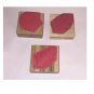 LEAF Wood Mounted Rubber Stamps by FRL Design - Lot of 3