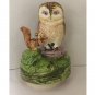 1977 Beatrix Potter Peter Rabbit Schmid Rotating Music Box Squirrel Nutkin & Owl Nutcracker Suite