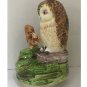1977 Beatrix Potter Peter Rabbit Schmid Rotating Music Box Squirrel Nutkin & Owl Nutcracker Suite