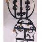 Large Adjustable Metal Skull & Pumpkin Halloween Pancake Molds - Skeleton / Jack O Lantern