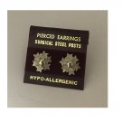 Vintage Pierced Earrings l Stars l Hypo Allergenic Surgical Steel Posts Vintage Pierced Earrings l Stars l Hypo Allergenic Surgical Steel Posts