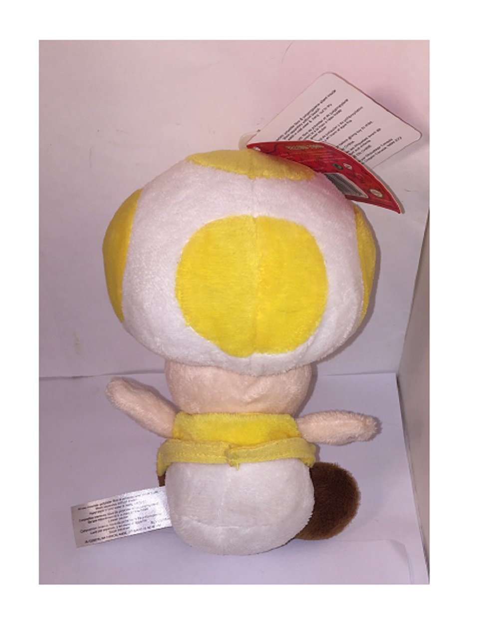 yellow toad plush