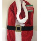 Santa Claus Dog Pet Suit Costume - Size Medium NWT