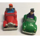 Vintage 1991 Burger King Archie & Jughead Riverdale High Push Cars - Lot of 2