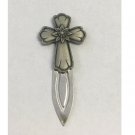Vintage Inspirational Cross Pewter Bible Bookmark by Avon