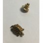 Vintage Gold-Tone Mini Turtle Lapel Pin - Unique Item!