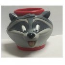 Meeko Raccoon Resin / Plastic Applause Mug Child's Milk Cup - Disney Pocahontas