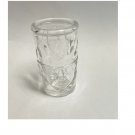 Hot Damn Cinnamon Schnapps Dekuyper 3D Textured Shot Glass - Guy in Sunglasses & Flaming Hair