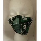 Michigan State Spartans MSU Adult Face Mask Handmade Reusable Washable Cotton Michigan State Spartans MSU Adult Face Mask Handmade Reusable Washable Cotton