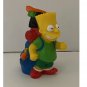 Vintage 1990 BART SIMPSON Camping Backpack PVC 3" Figurine Toy or Cake Topper