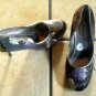 STEVE MADDEN MULTI-COLORED SATIN/LEATHER DRESS SHOES
