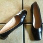 SALVATORE FERRAGAMO BROWN CROC DISTRESSED LEATHER SHOES
