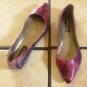 FABULOSITY MULTI-COLORED LEATHER STUDDED FLAT SHOES