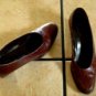 VTG. CAPPAGALLO BROWN/BLACK DISTRESSED LEATHER SHOES